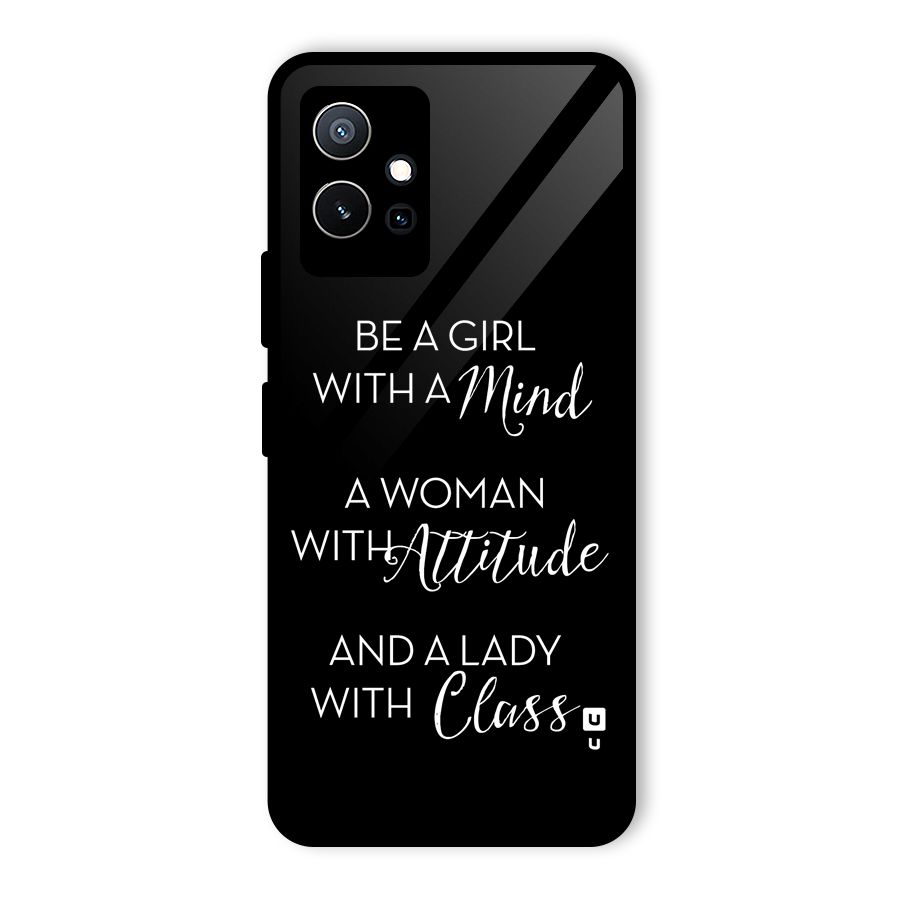 The-Mindset Glass Back Case for Vivo Y75 5G