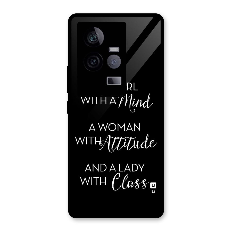 The-Mindset Glass Back Case for Vivo iQOO 11 5G