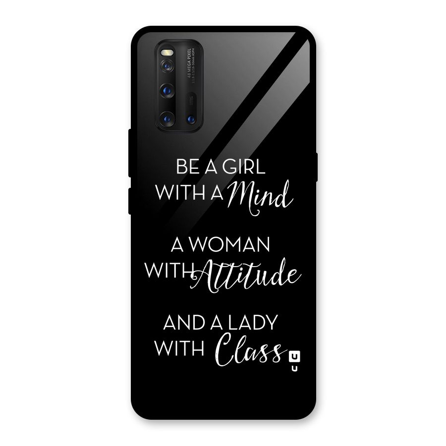 The-Mindset Glass Back Case for Vivo iQOO 3