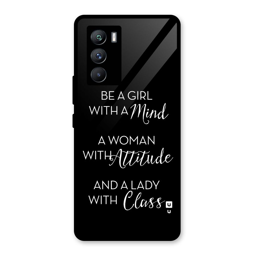 The-Mindset Glass Back Case for Vivo iQOO 9 SE