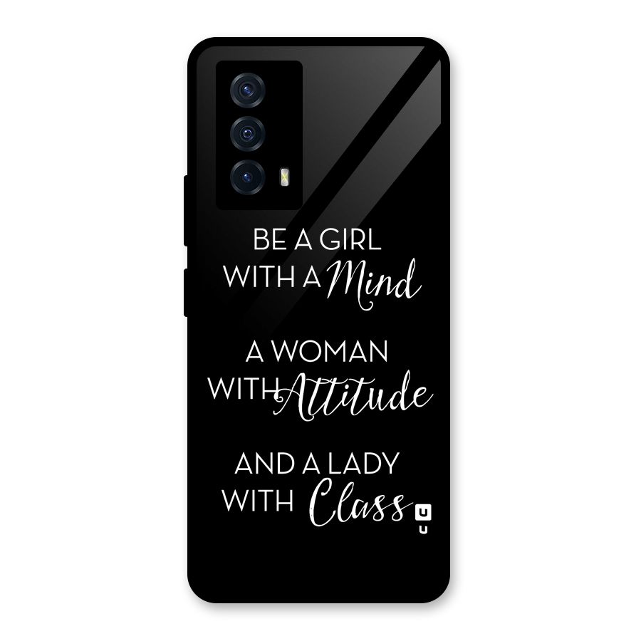 The-Mindset Glass Back Case for Vivo iQOO Z5