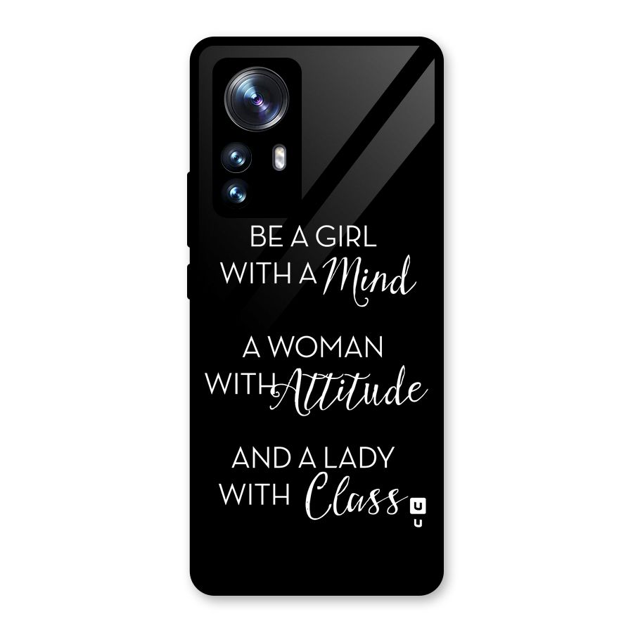The-Mindset Glass Back Case for Xiaomi 12 Pro