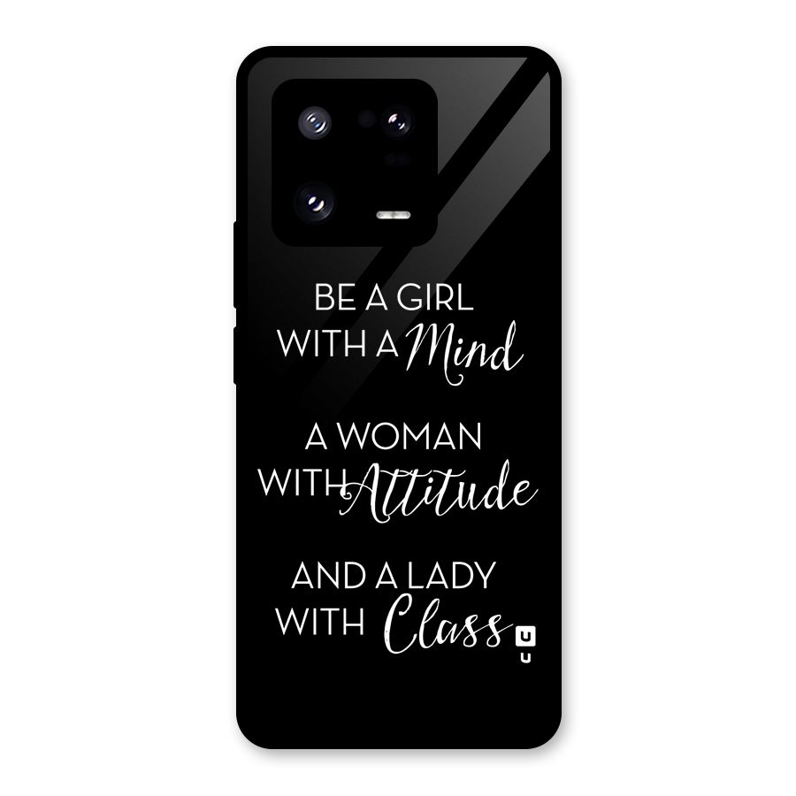 The-Mindset Glass Back Case for Xiaomi 13 Pro