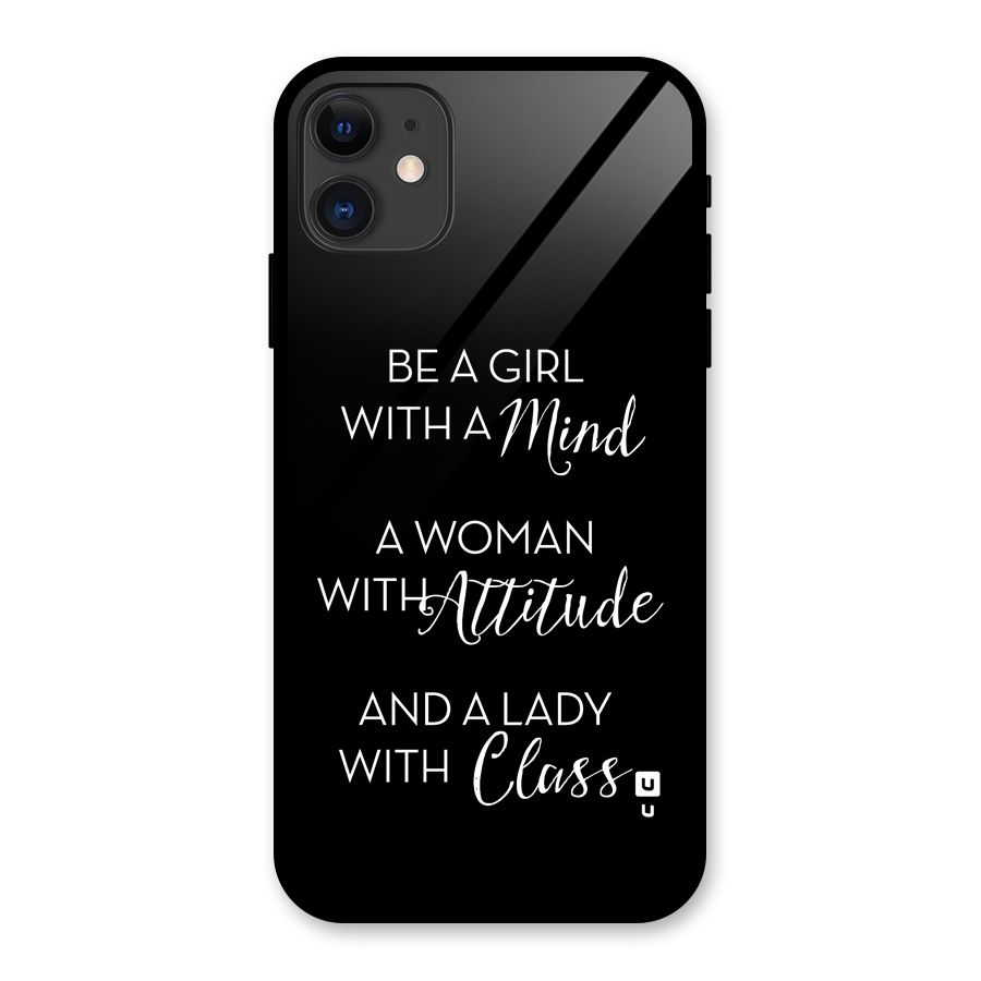 The-Mindset Glass Back Case for iPhone 11