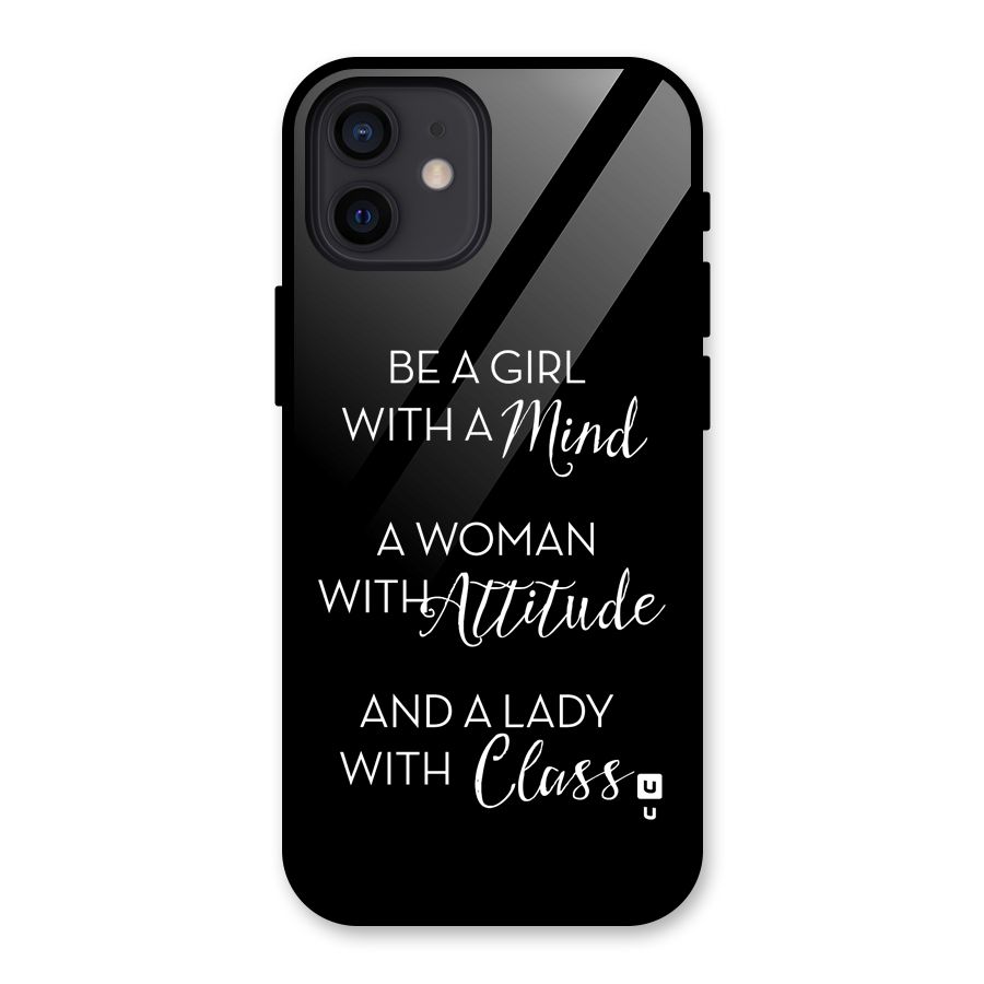 The-Mindset Glass Back Case for iPhone 12