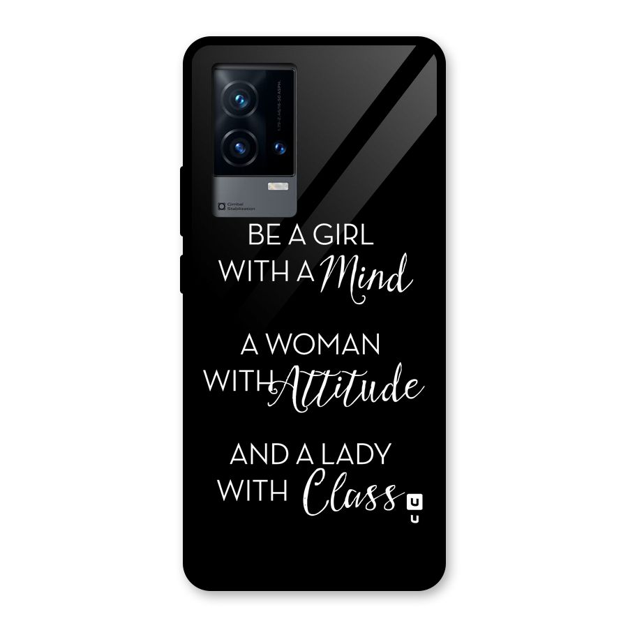 The-Mindset Glass Back Case for iQOO 9 5G