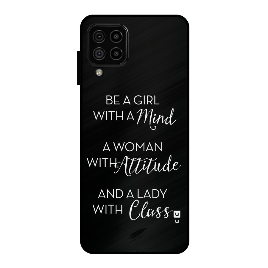 The-Mindset Metal Back Case for Galaxy A22 4G