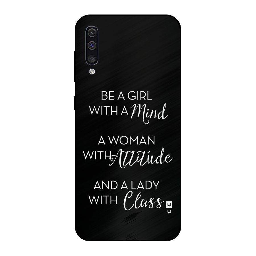The-Mindset Metal Back Case for Galaxy A30s