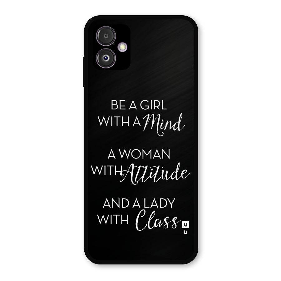 The-Mindset Metal Back Case for Galaxy F14