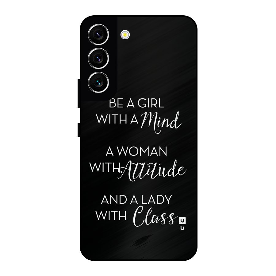 The-Mindset Metal Back Case for Galaxy S22 5G