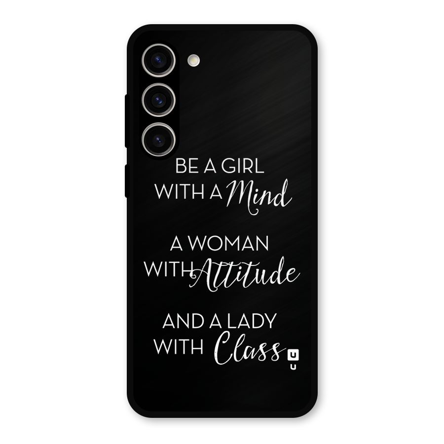 The-Mindset Metal Back Case for Galaxy S23 Plus
