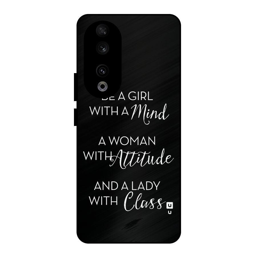 The-Mindset Metal Back Case for Honor 90