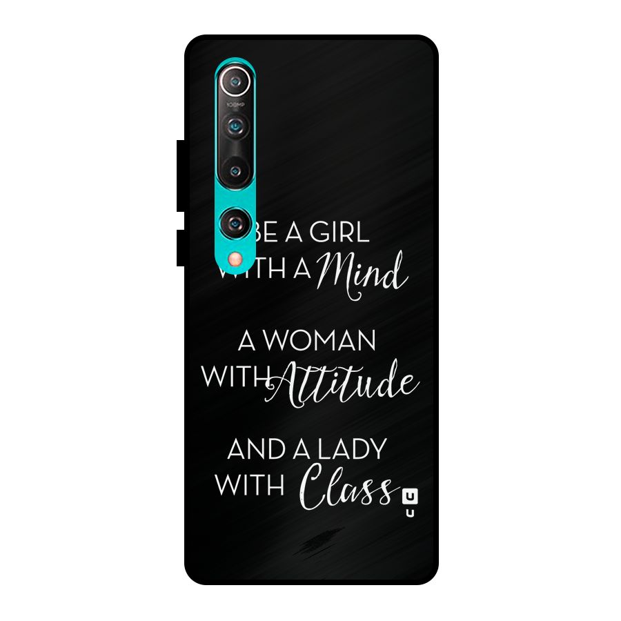 The-Mindset Metal Back Case for Mi 10