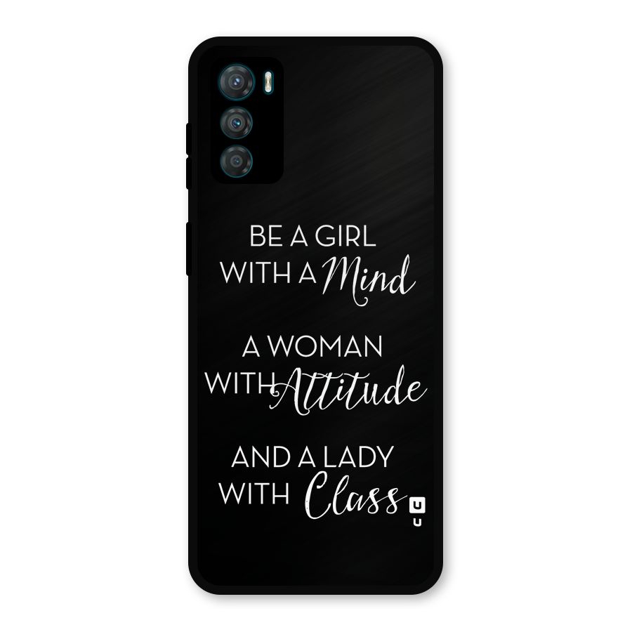 The-Mindset Metal Back Case for Moto G42