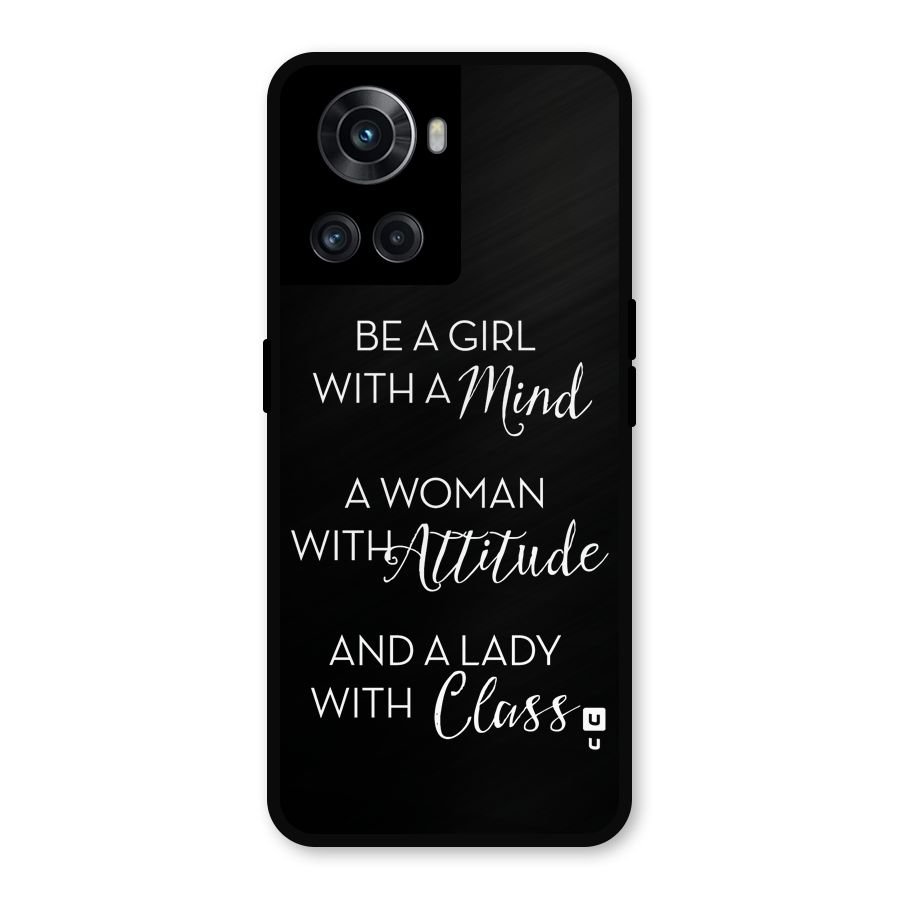 The-Mindset Metal Back Case for OnePlus 10R