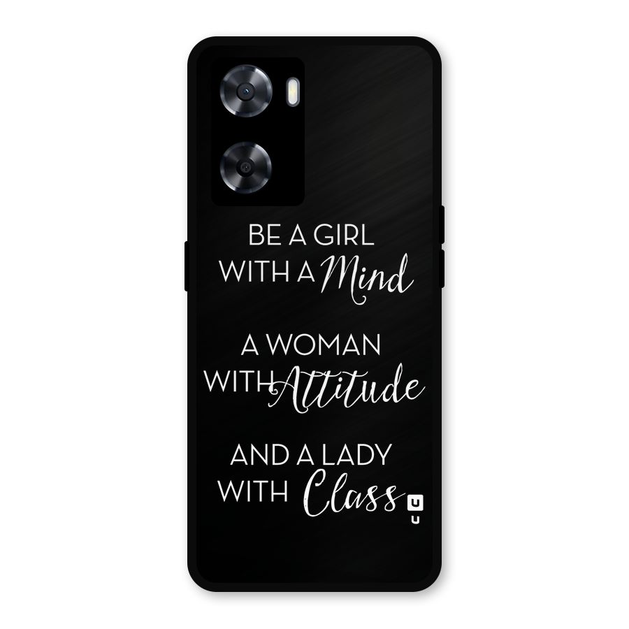 The-Mindset Metal Back Case for OnePlus Nord N20 SE
