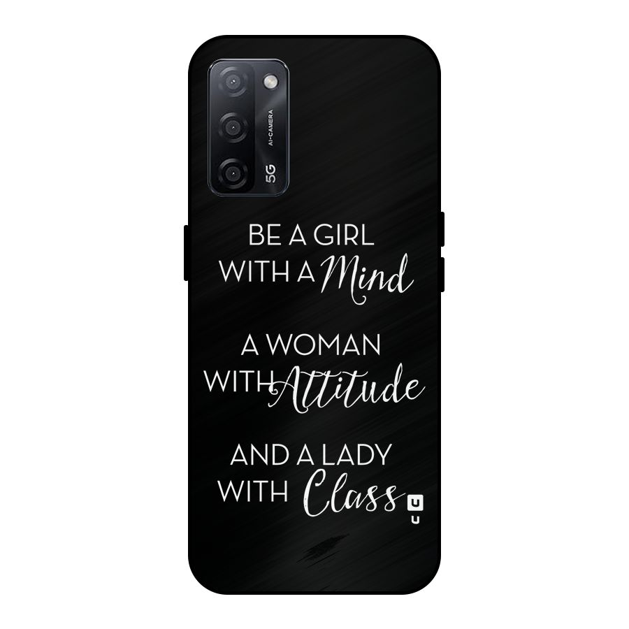 The-Mindset Metal Back Case for Oppo A53s 5G
