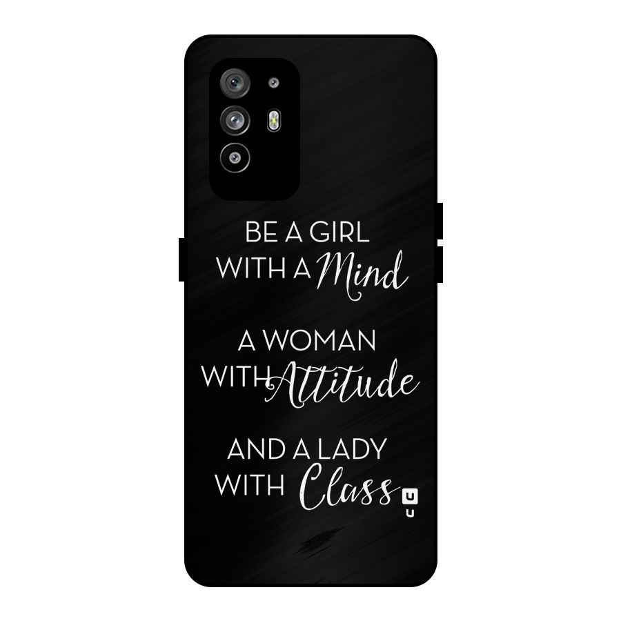 The-Mindset Metal Back Case for Oppo F19 Pro Plus 5G