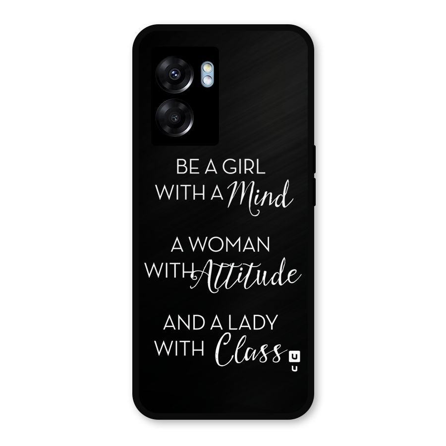 The-Mindset Metal Back Case for Oppo K10 (5G)
