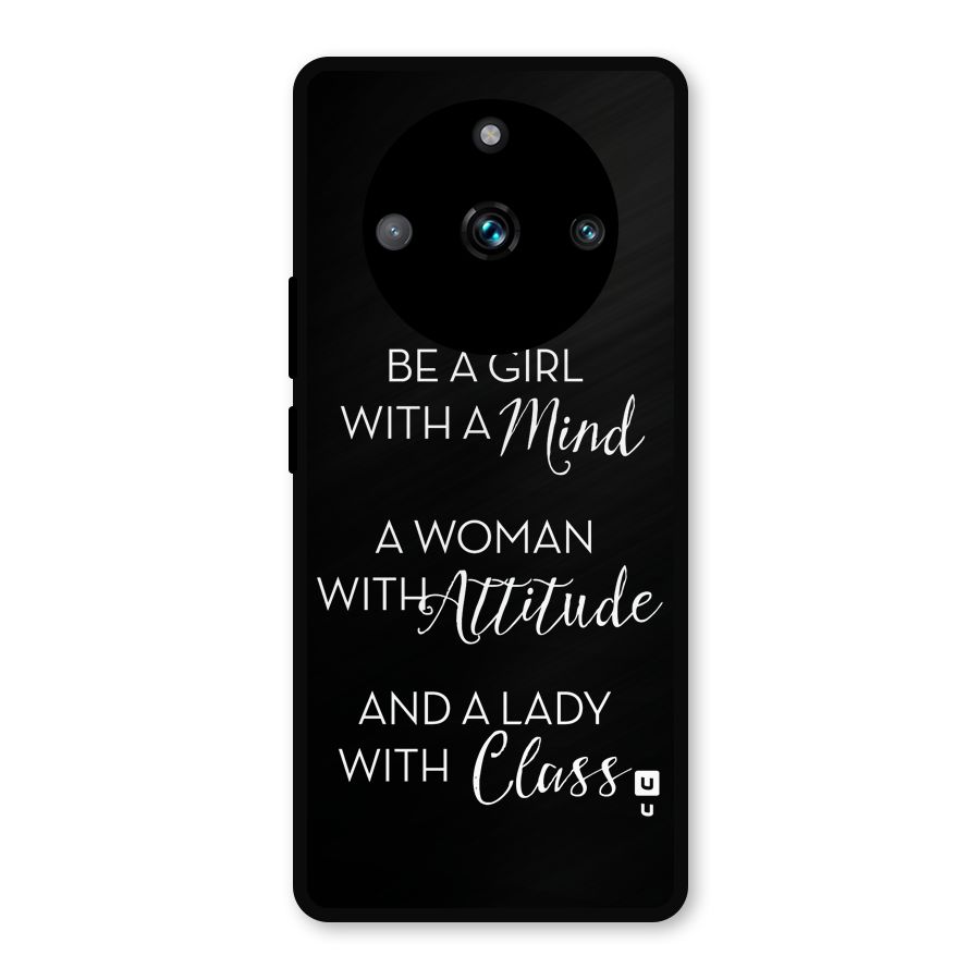 The-Mindset Metal Back Case for Realme 11 Pro Plus
