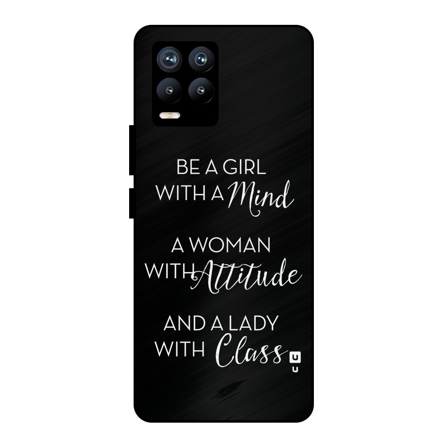 The-Mindset Metal Back Case for Realme 8 Pro