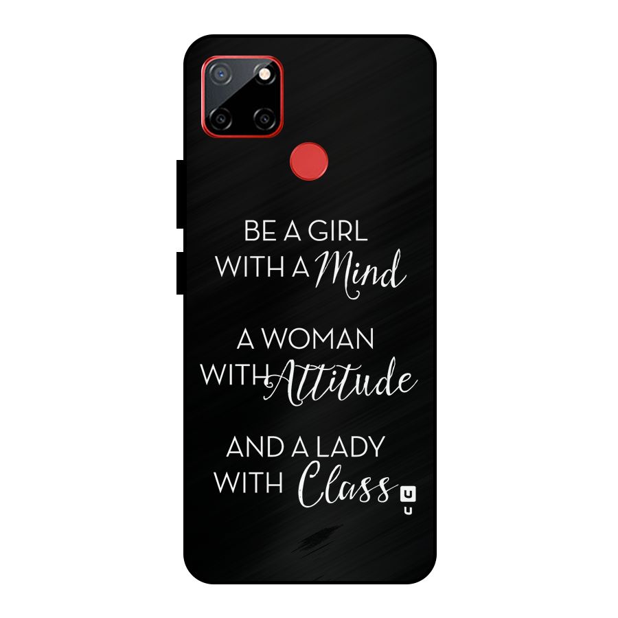 The-Mindset Metal Back Case for Realme C12