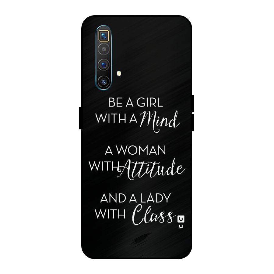 The-Mindset Metal Back Case for Realme X3