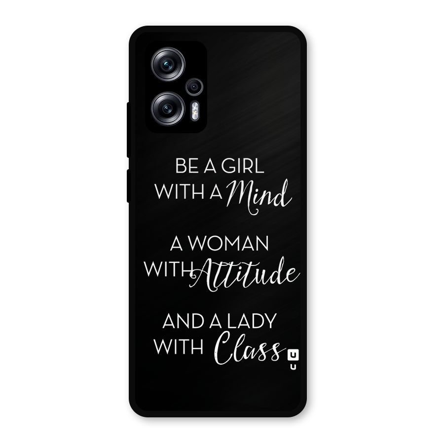 The-Mindset Metal Back Case for Redmi K50i