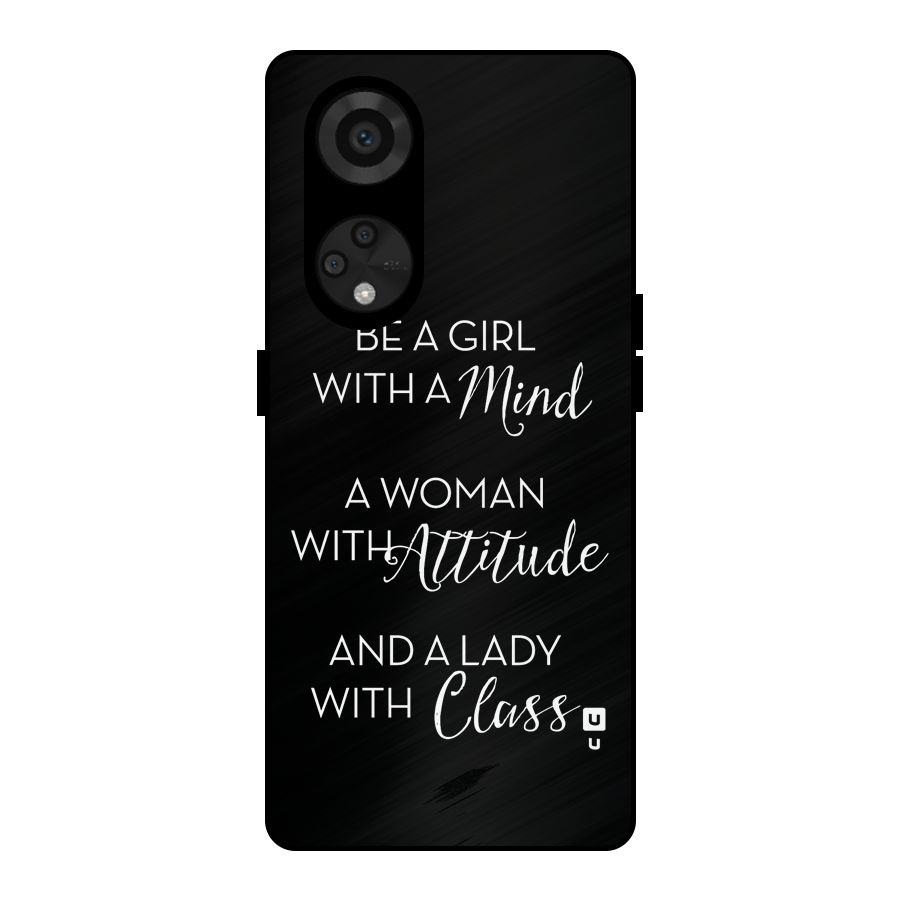 The-Mindset Metal Back Case for Reno8 T 5G