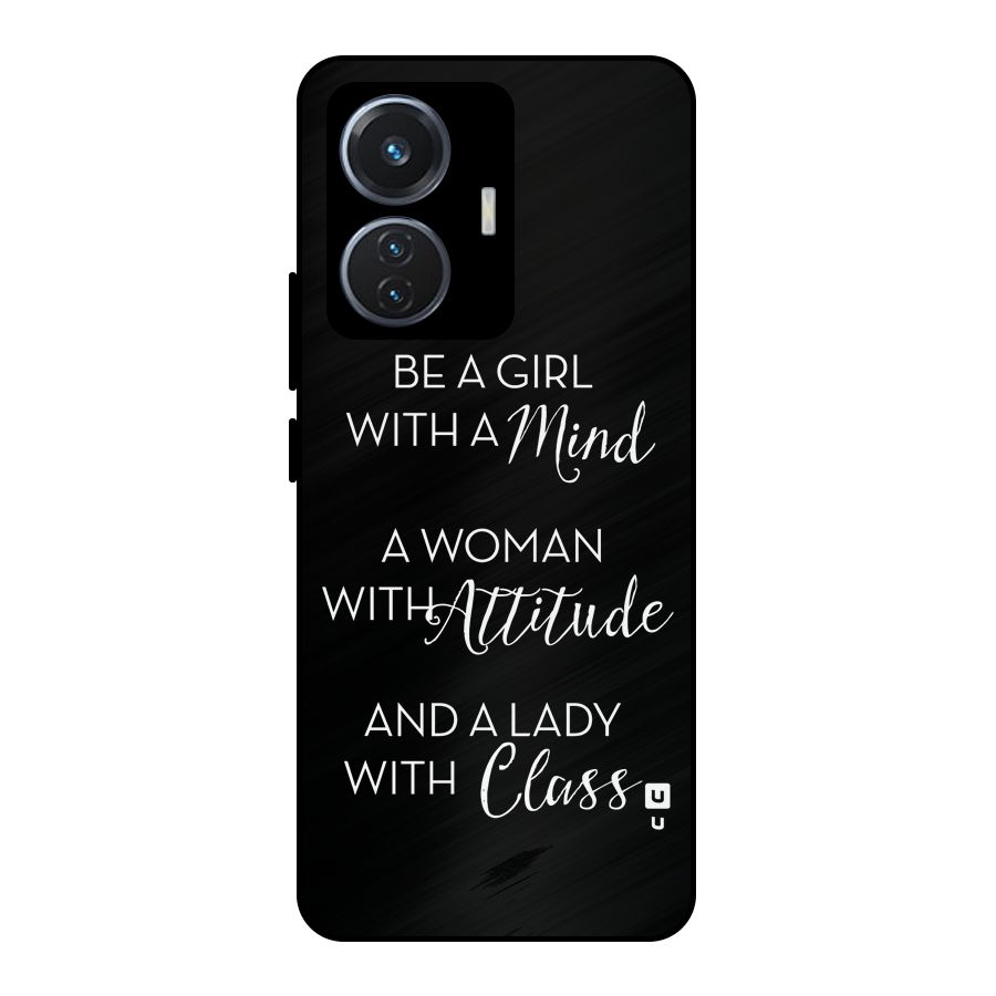 The-Mindset Metal Back Case for Vivo T1 44W