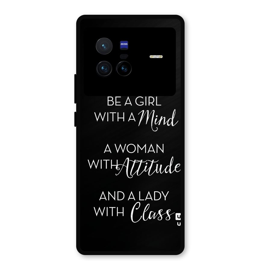The-Mindset Metal Back Case for Vivo X80