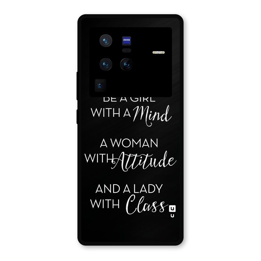 The-Mindset Metal Back Case for Vivo X80 Pro