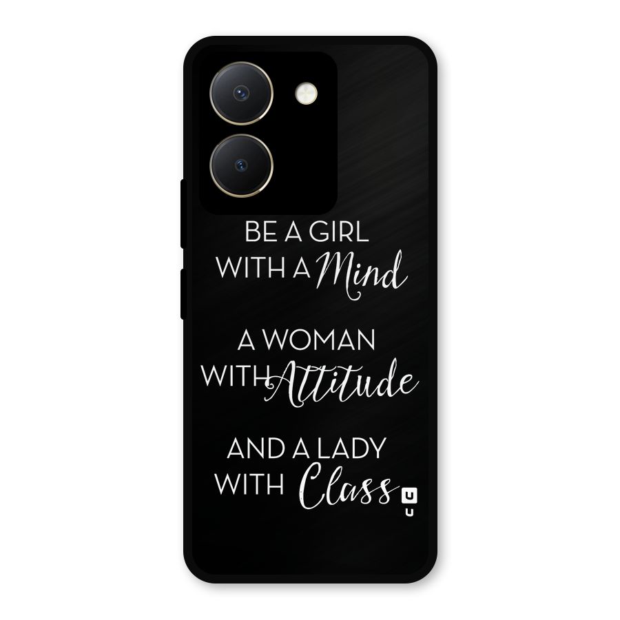 The-Mindset Metal Back Case for Vivo Y36