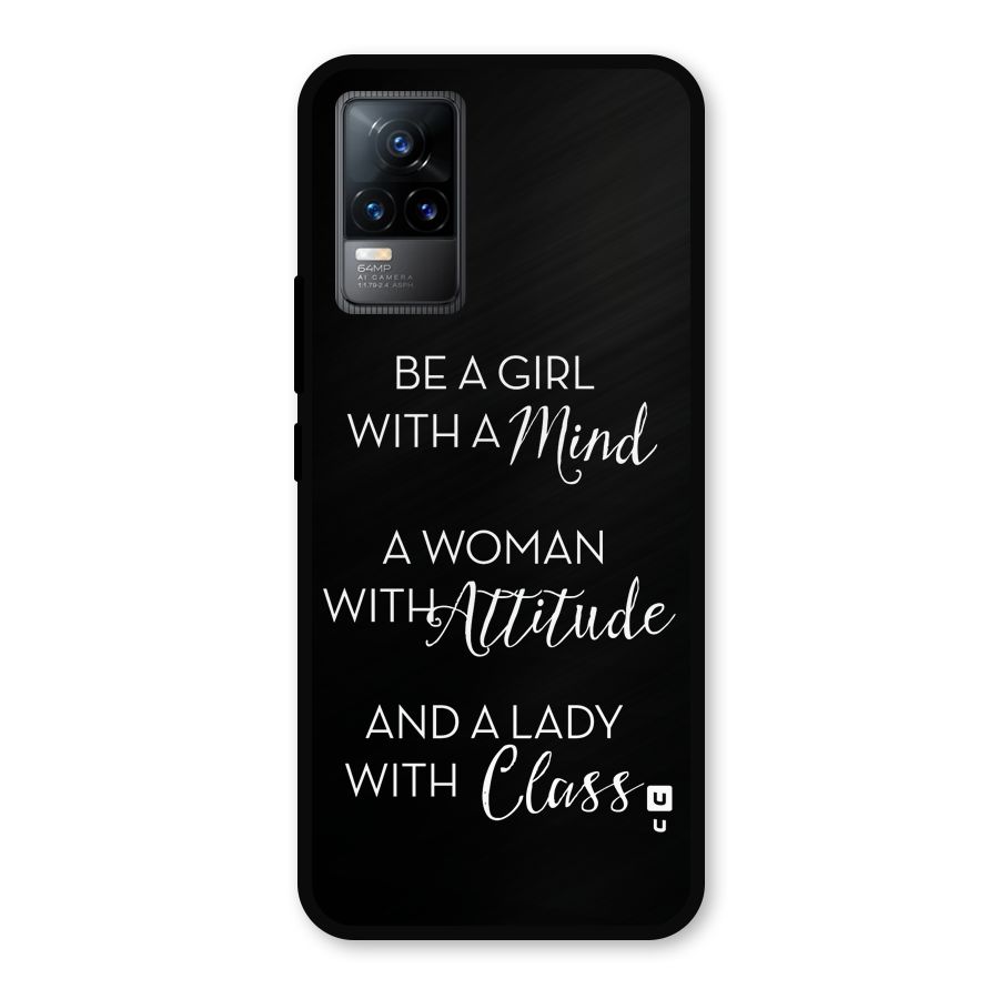 The-Mindset Metal Back Case for Vivo Y73