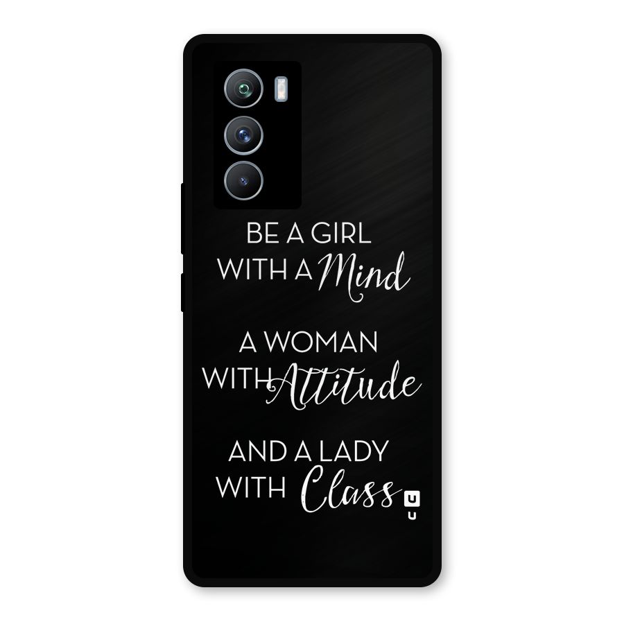 The-Mindset Metal Back Case for iQOO 9 SE