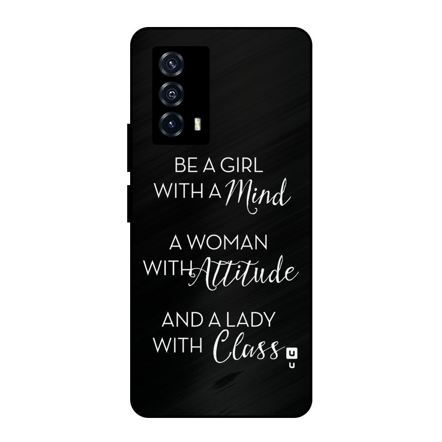 The-Mindset Metal Back Case for iQOO Z5