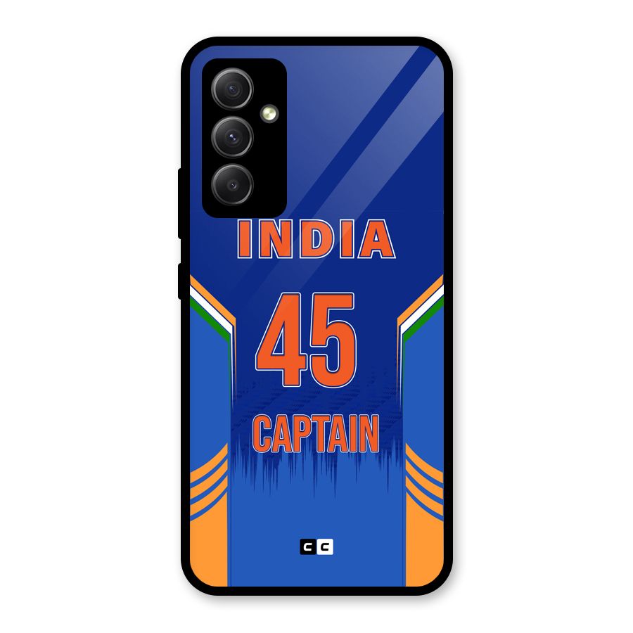 The Captain Glass Back Case for Galaxy A34