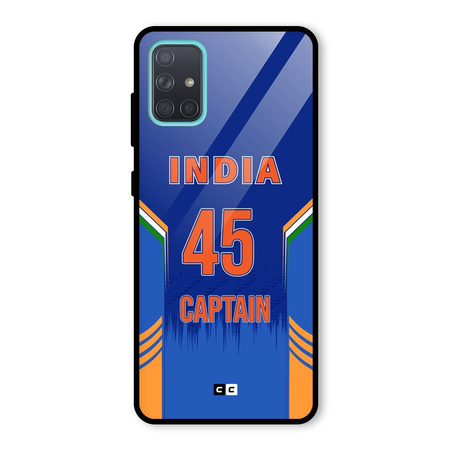 The Captain Glass Back Case for Galaxy A71