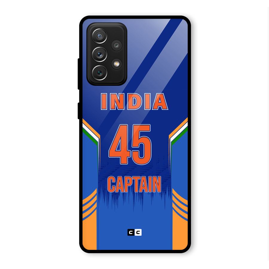 The Captain Glass Back Case for Galaxy A72