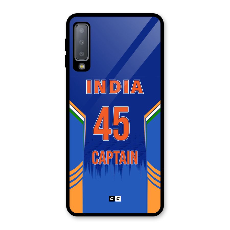 The Captain Glass Back Case for Galaxy A7 (2018)