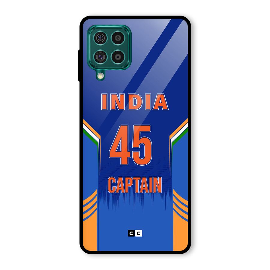 The Captain Glass Back Case for Galaxy F62