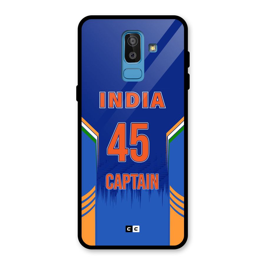 The Captain Glass Back Case for Galaxy J8