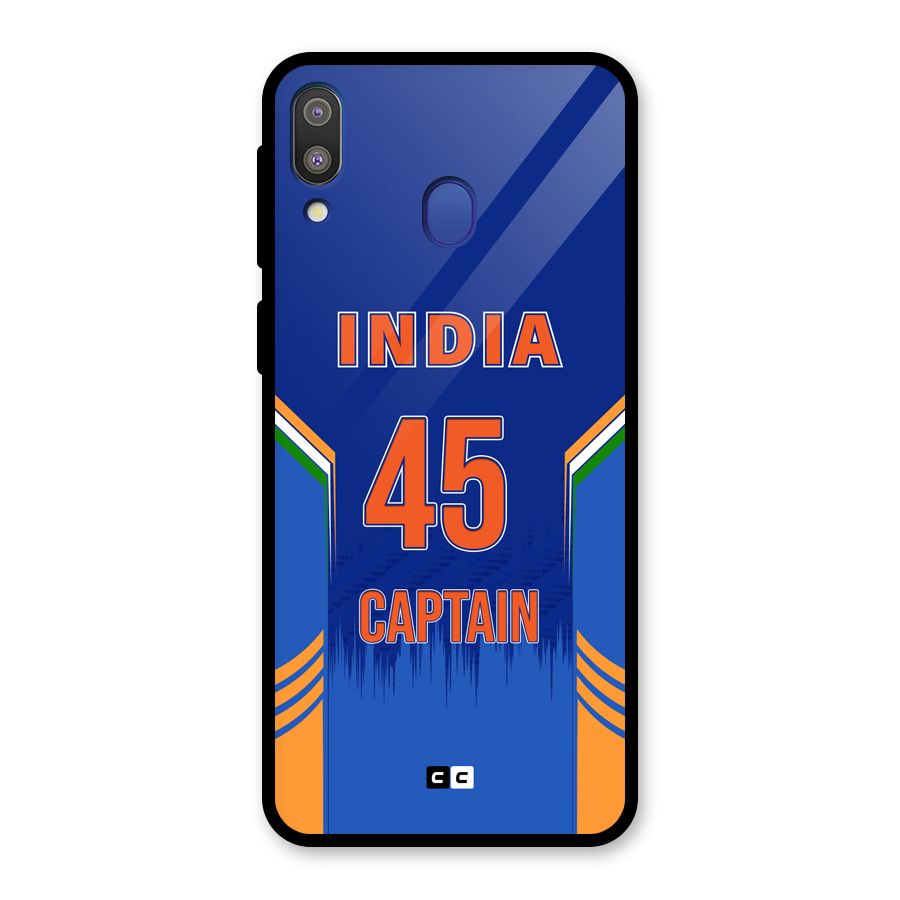 The Captain Glass Back Case for Galaxy M20