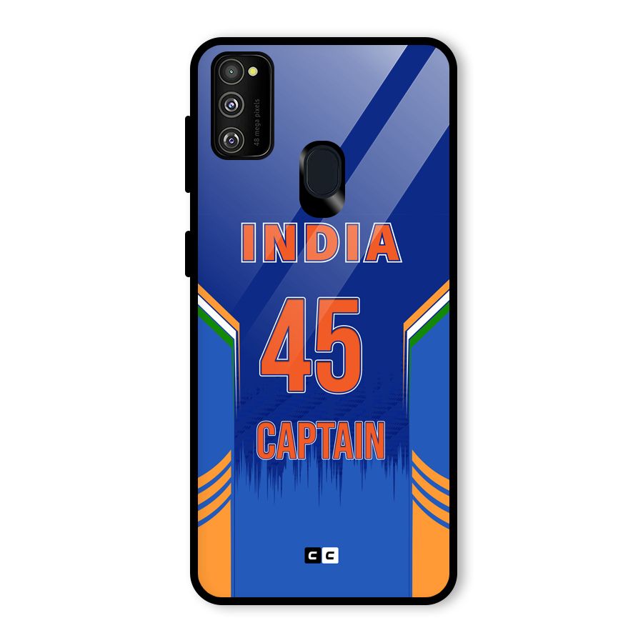 The Captain Glass Back Case for Galaxy M30s