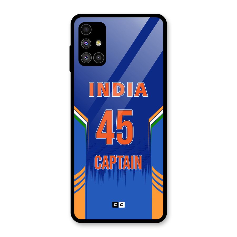 The Captain Glass Back Case for Galaxy M51