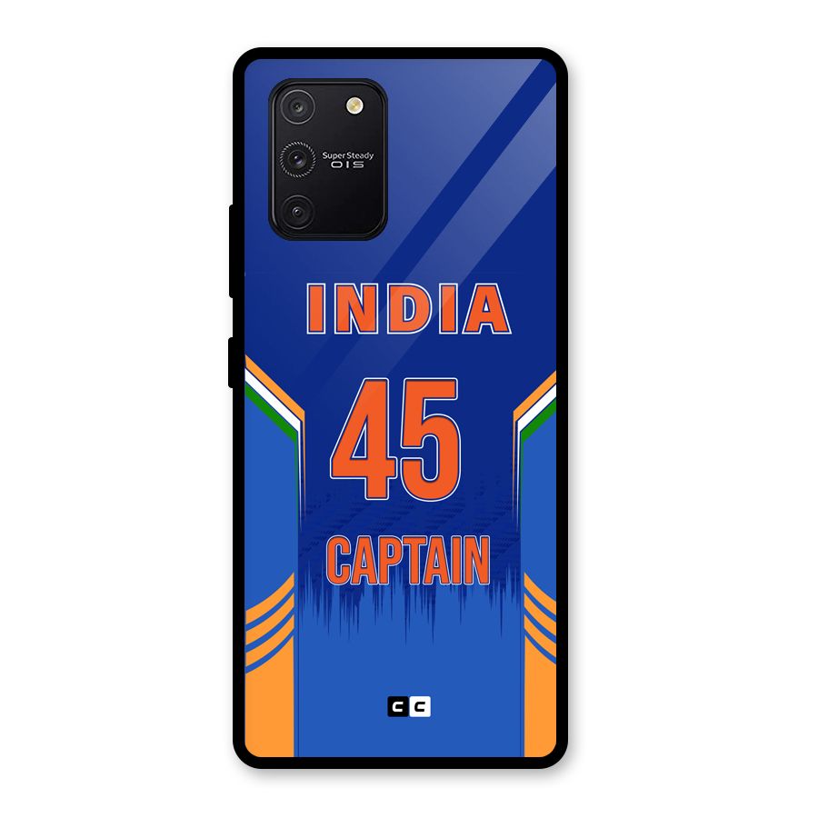 The Captain Glass Back Case for Galaxy S10 Lite