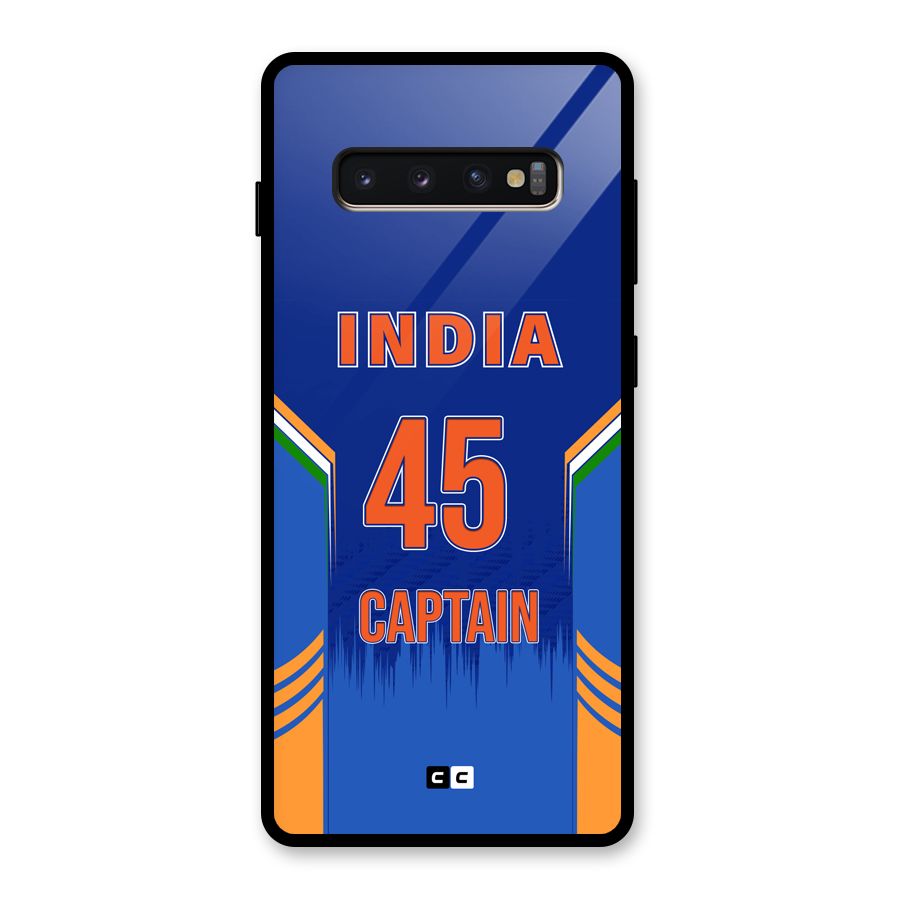 The Captain Glass Back Case for Galaxy S10 Plus