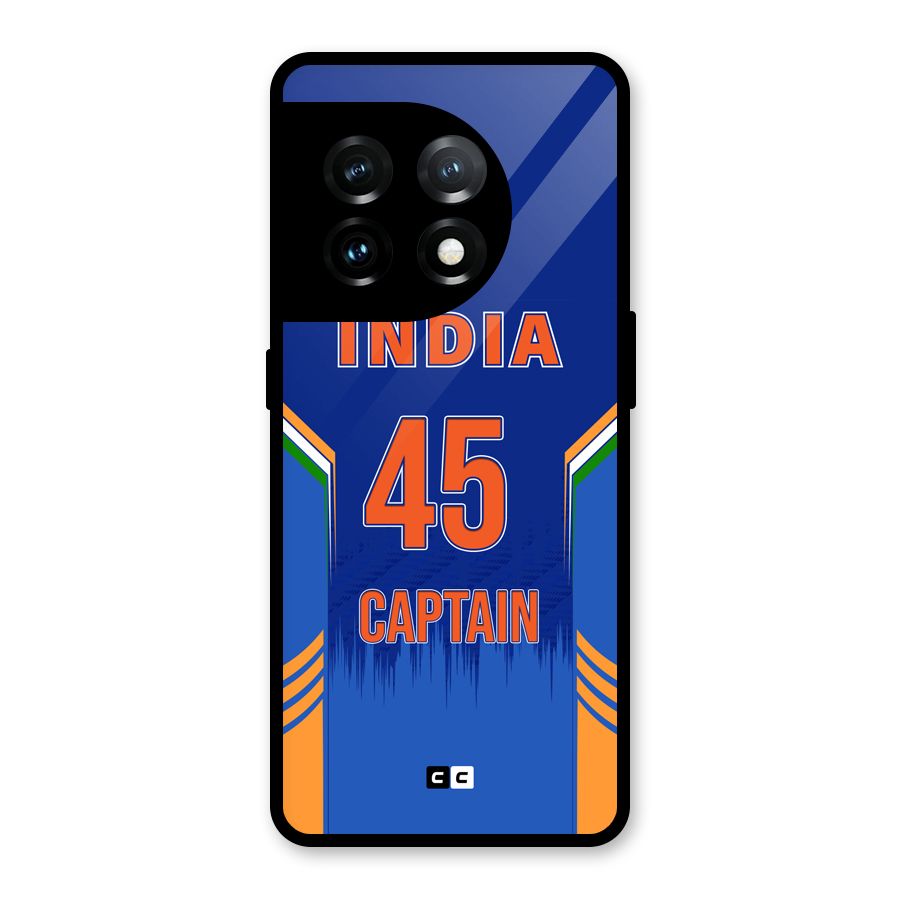 The Captain Glass Back Case for OnePlus 11