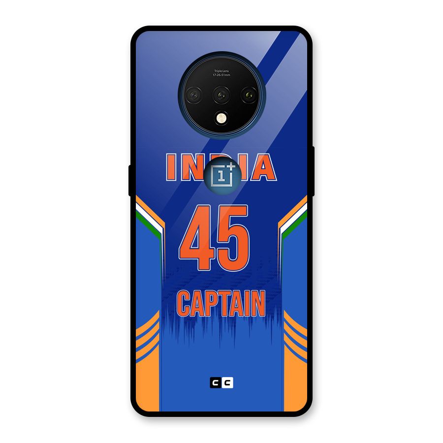 The Captain Glass Back Case for OnePlus 7T