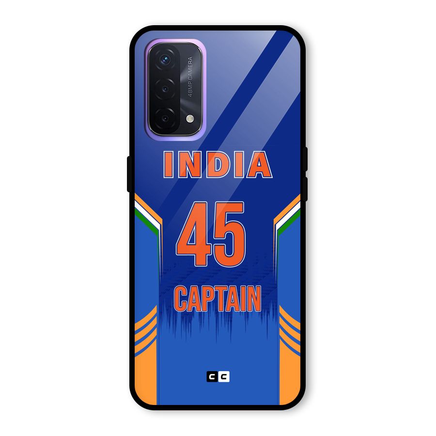 The Captain Glass Back Case for Oppo A74 5G